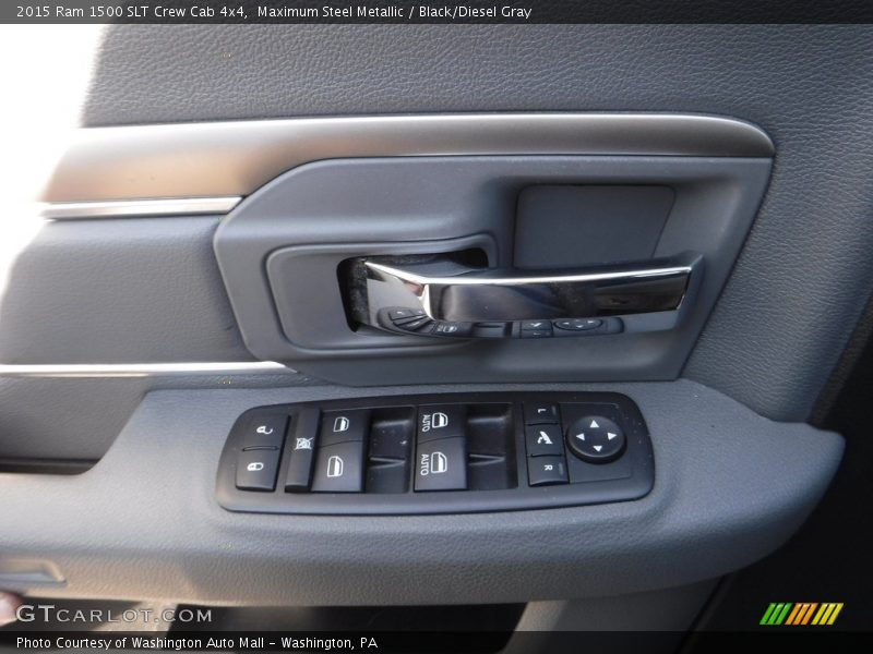 Maximum Steel Metallic / Black/Diesel Gray 2015 Ram 1500 SLT Crew Cab 4x4