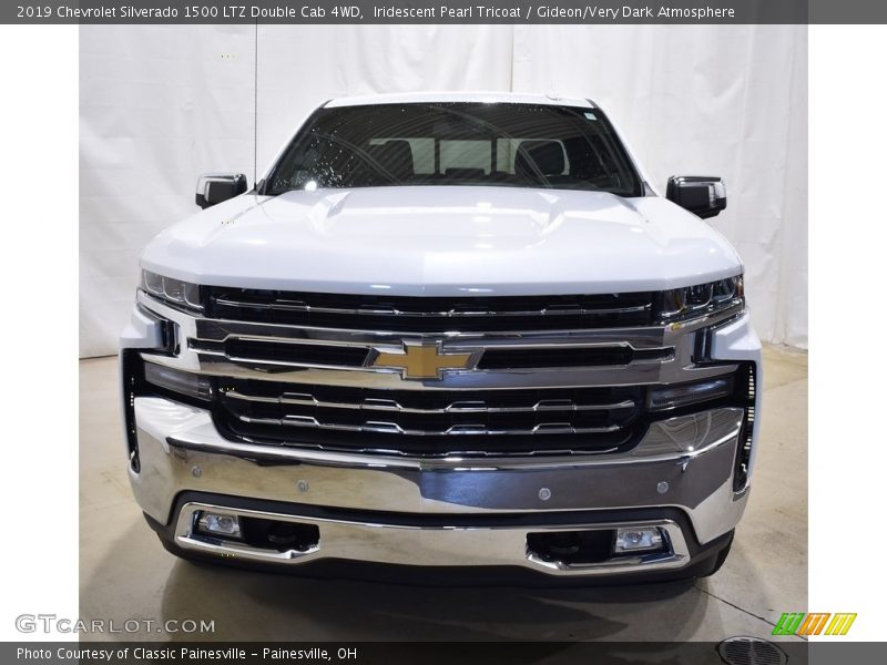 Iridescent Pearl Tricoat / Gideon/Very Dark Atmosphere 2019 Chevrolet Silverado 1500 LTZ Double Cab 4WD