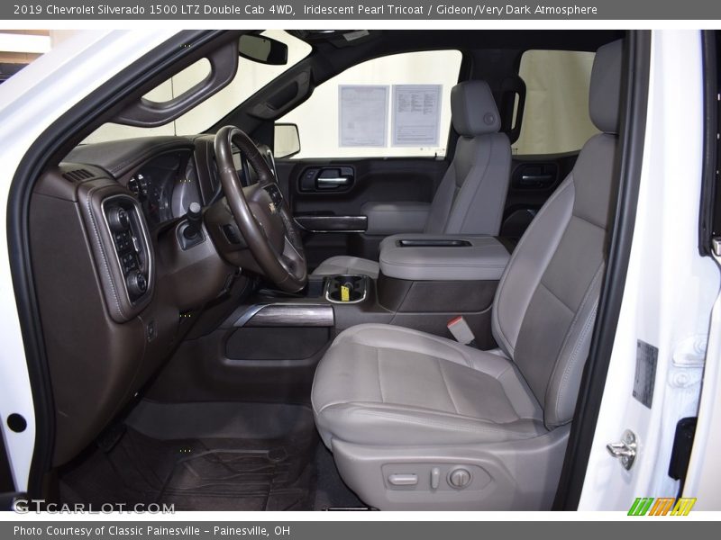 Iridescent Pearl Tricoat / Gideon/Very Dark Atmosphere 2019 Chevrolet Silverado 1500 LTZ Double Cab 4WD