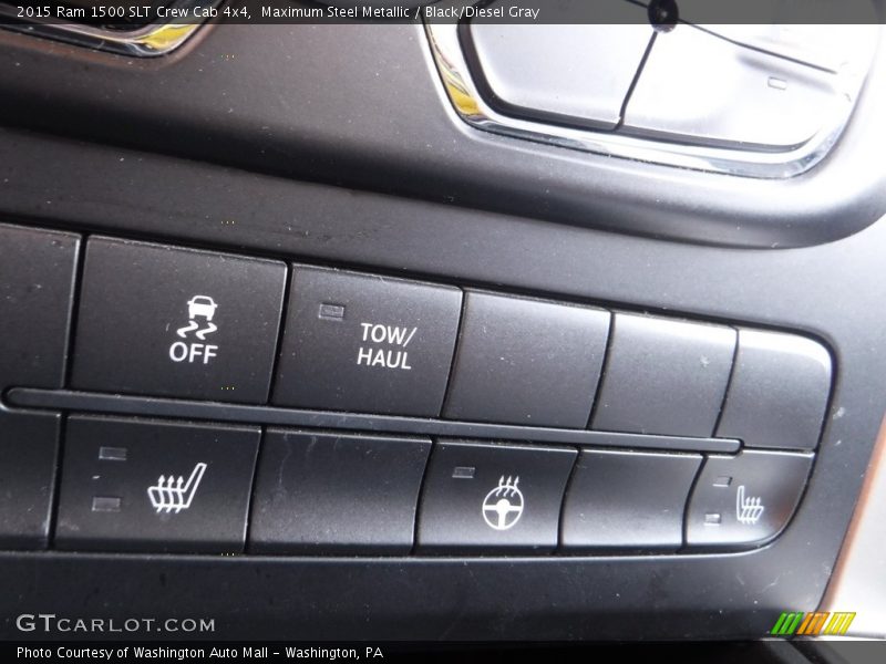 Maximum Steel Metallic / Black/Diesel Gray 2015 Ram 1500 SLT Crew Cab 4x4