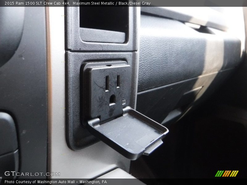 Maximum Steel Metallic / Black/Diesel Gray 2015 Ram 1500 SLT Crew Cab 4x4