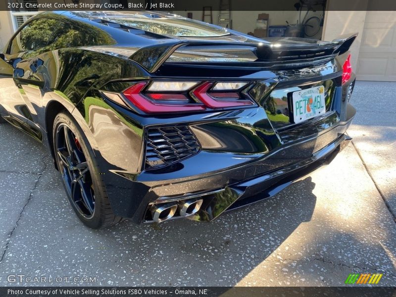 Black / Jet Black 2021 Chevrolet Corvette Stingray Coupe