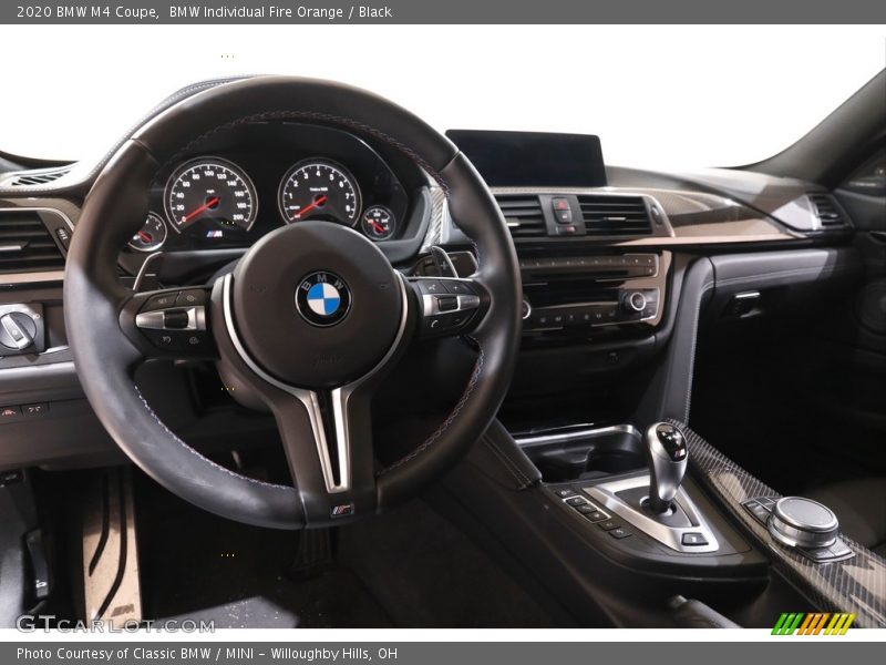 Dashboard of 2020 M4 Coupe