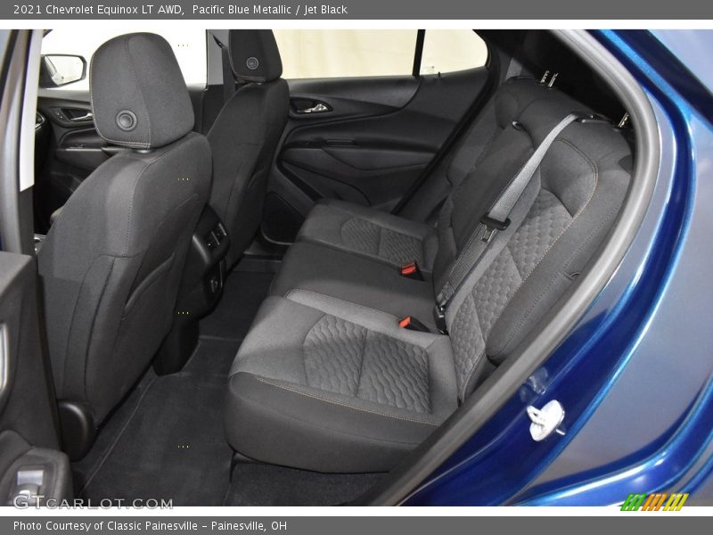 Pacific Blue Metallic / Jet Black 2021 Chevrolet Equinox LT AWD