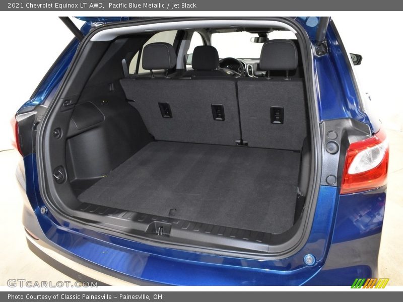 Pacific Blue Metallic / Jet Black 2021 Chevrolet Equinox LT AWD