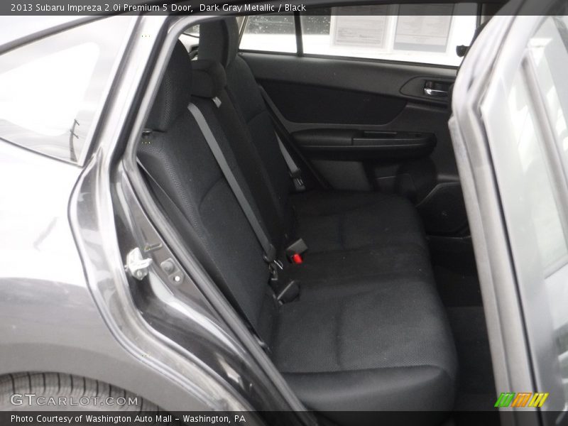 Dark Gray Metallic / Black 2013 Subaru Impreza 2.0i Premium 5 Door