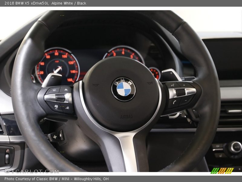 Alpine White / Black 2018 BMW X5 xDrive50i