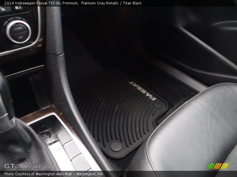 Platinum Gray Metallic / Titan Black 2014 Volkswagen Passat TDI SEL Premium