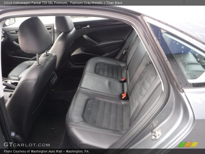Platinum Gray Metallic / Titan Black 2014 Volkswagen Passat TDI SEL Premium