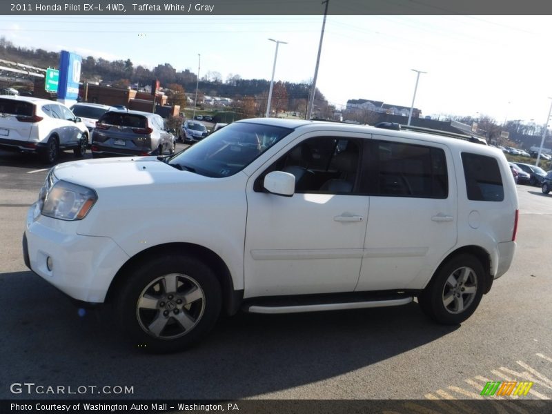 Taffeta White / Gray 2011 Honda Pilot EX-L 4WD