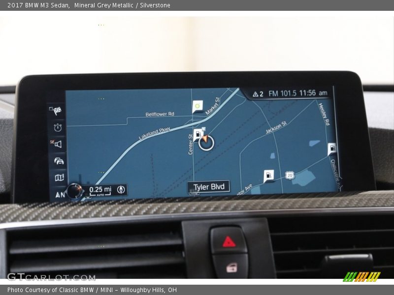 Navigation of 2017 M3 Sedan