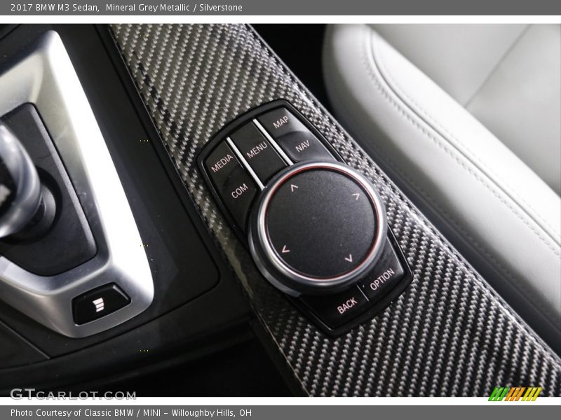 Mineral Grey Metallic / Silverstone 2017 BMW M3 Sedan