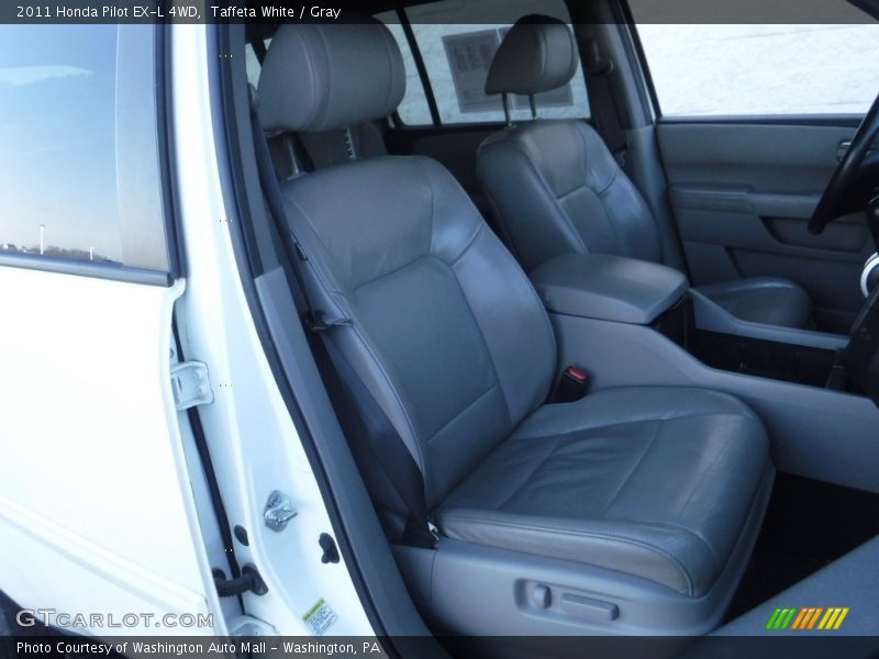 Taffeta White / Gray 2011 Honda Pilot EX-L 4WD
