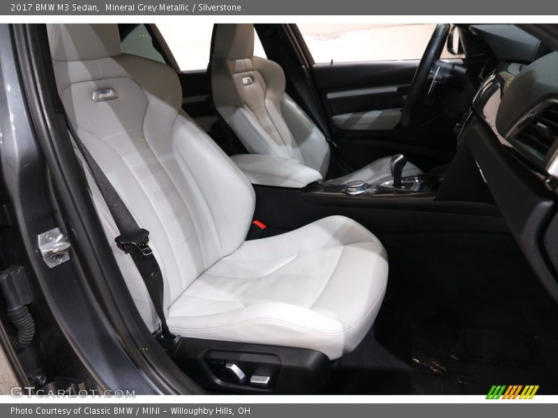 Front Seat of 2017 M3 Sedan