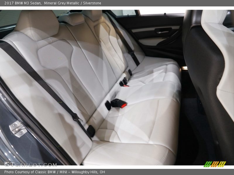 Rear Seat of 2017 M3 Sedan