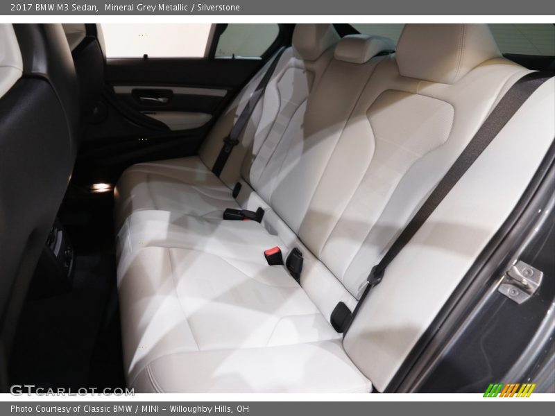 Rear Seat of 2017 M3 Sedan