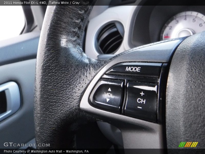 Taffeta White / Gray 2011 Honda Pilot EX-L 4WD