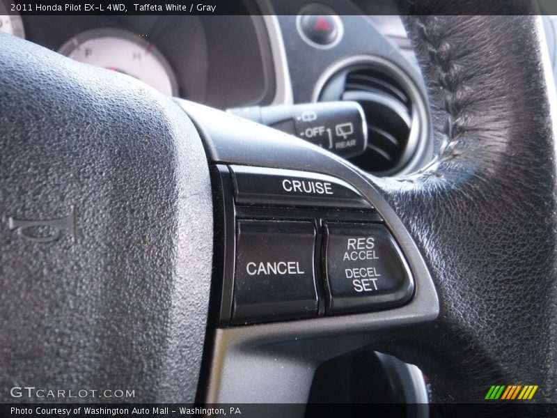 Taffeta White / Gray 2011 Honda Pilot EX-L 4WD