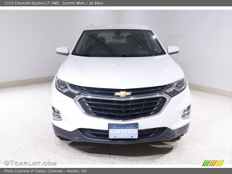 Summit White / Jet Black 2019 Chevrolet Equinox LT AWD