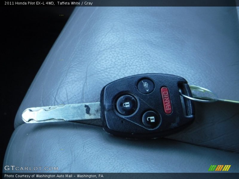 Taffeta White / Gray 2011 Honda Pilot EX-L 4WD