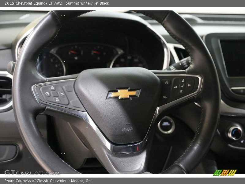 Summit White / Jet Black 2019 Chevrolet Equinox LT AWD