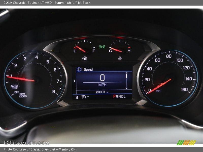 Summit White / Jet Black 2019 Chevrolet Equinox LT AWD