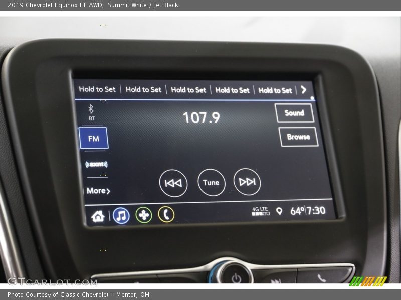 Summit White / Jet Black 2019 Chevrolet Equinox LT AWD