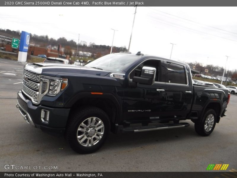 Pacific Blue Metallic / Jet Black 2020 GMC Sierra 2500HD Denali Crew Cab 4WD