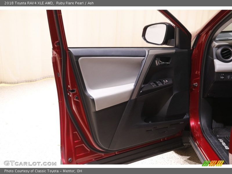 Ruby Flare Pearl / Ash 2018 Toyota RAV4 XLE AWD