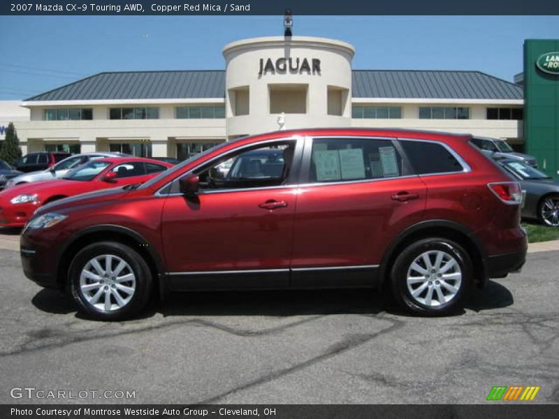 Copper Red Mica / Sand 2007 Mazda CX-9 Touring AWD