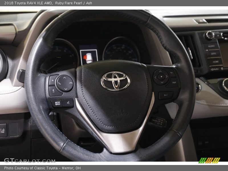 Ruby Flare Pearl / Ash 2018 Toyota RAV4 XLE AWD