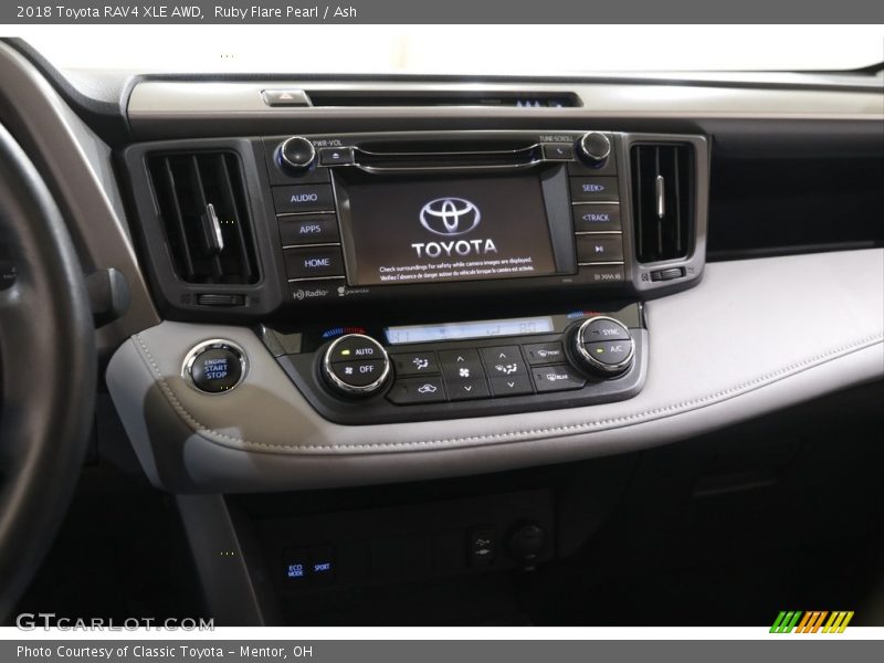 Ruby Flare Pearl / Ash 2018 Toyota RAV4 XLE AWD