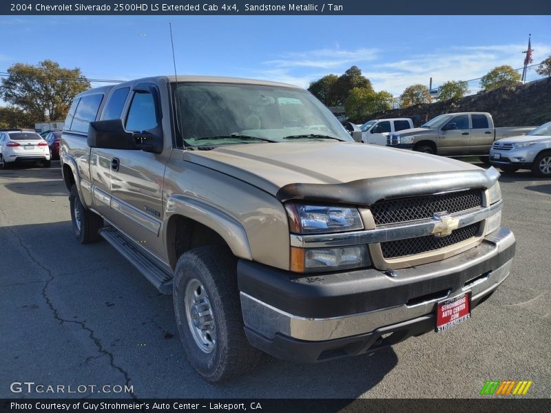 Sandstone Metallic / Tan 2004 Chevrolet Silverado 2500HD LS Extended Cab 4x4