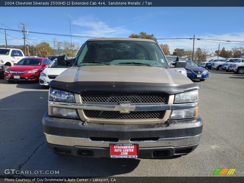 Sandstone Metallic / Tan 2004 Chevrolet Silverado 2500HD LS Extended Cab 4x4