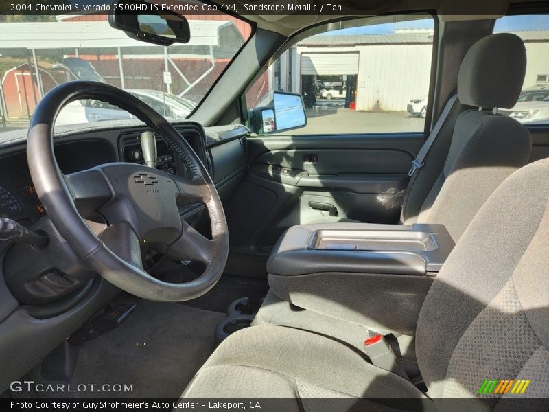 Sandstone Metallic / Tan 2004 Chevrolet Silverado 2500HD LS Extended Cab 4x4