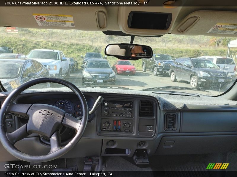 Sandstone Metallic / Tan 2004 Chevrolet Silverado 2500HD LS Extended Cab 4x4