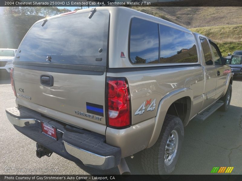 Sandstone Metallic / Tan 2004 Chevrolet Silverado 2500HD LS Extended Cab 4x4