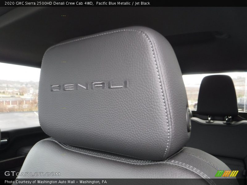 Pacific Blue Metallic / Jet Black 2020 GMC Sierra 2500HD Denali Crew Cab 4WD