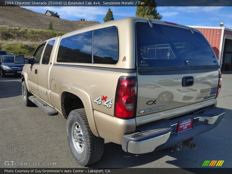Sandstone Metallic / Tan 2004 Chevrolet Silverado 2500HD LS Extended Cab 4x4