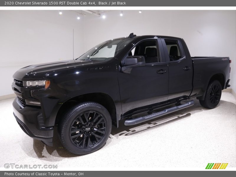 Black / Jet Black 2020 Chevrolet Silverado 1500 RST Double Cab 4x4