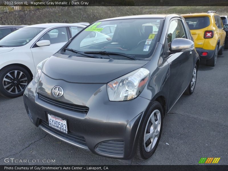 Magnetic Gray Metallic / Dark Gray 2012 Scion iQ