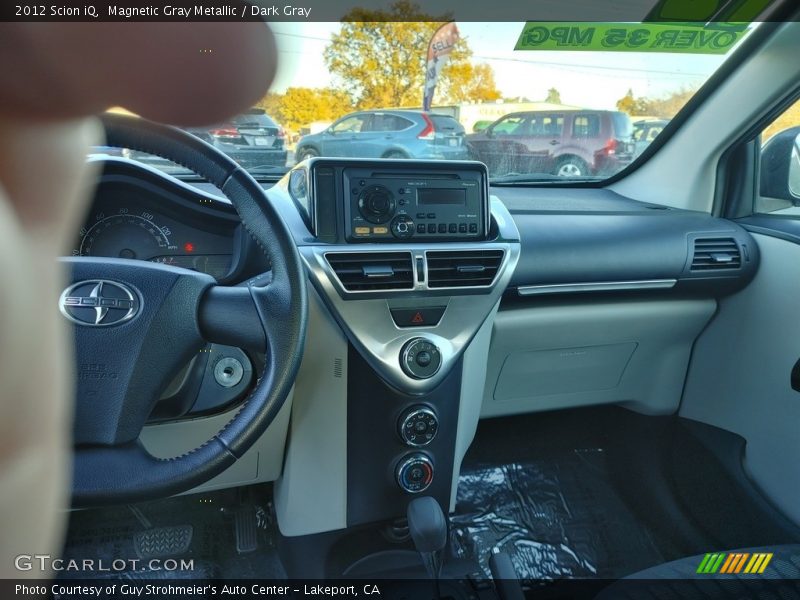 Magnetic Gray Metallic / Dark Gray 2012 Scion iQ