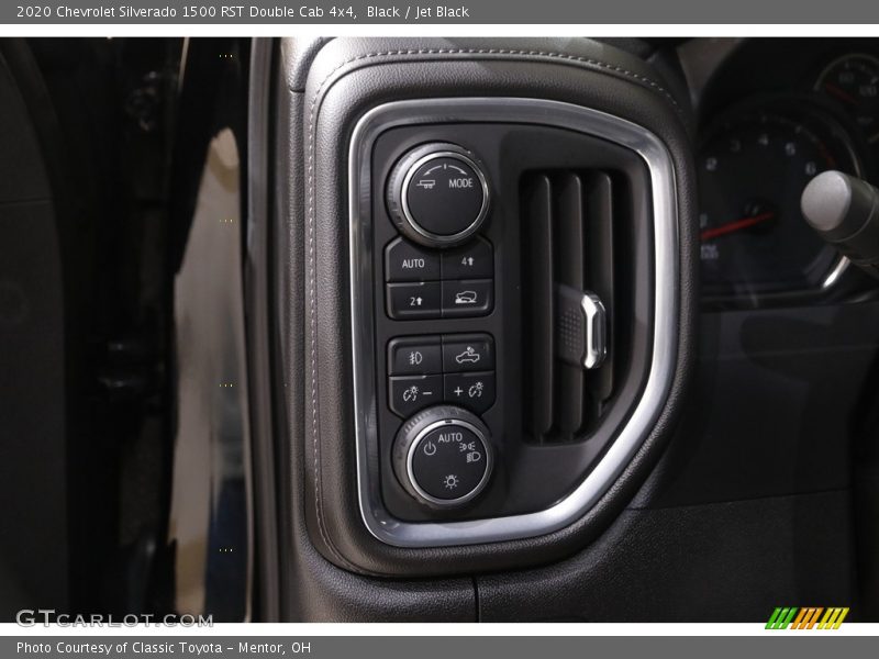 Black / Jet Black 2020 Chevrolet Silverado 1500 RST Double Cab 4x4