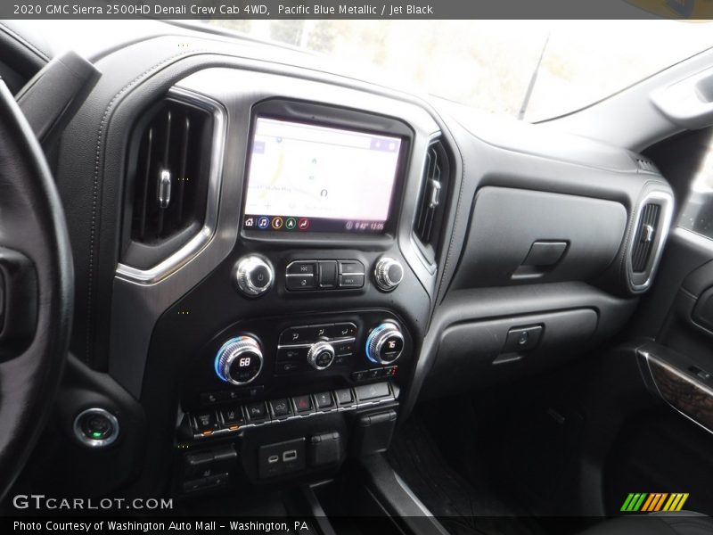 Pacific Blue Metallic / Jet Black 2020 GMC Sierra 2500HD Denali Crew Cab 4WD