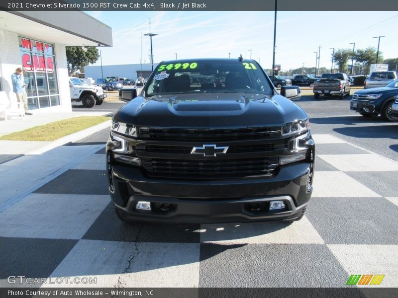 Black / Jet Black 2021 Chevrolet Silverado 1500 RST Crew Cab 4x4