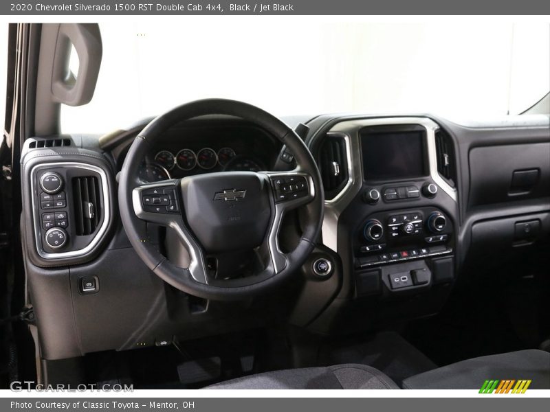 Black / Jet Black 2020 Chevrolet Silverado 1500 RST Double Cab 4x4