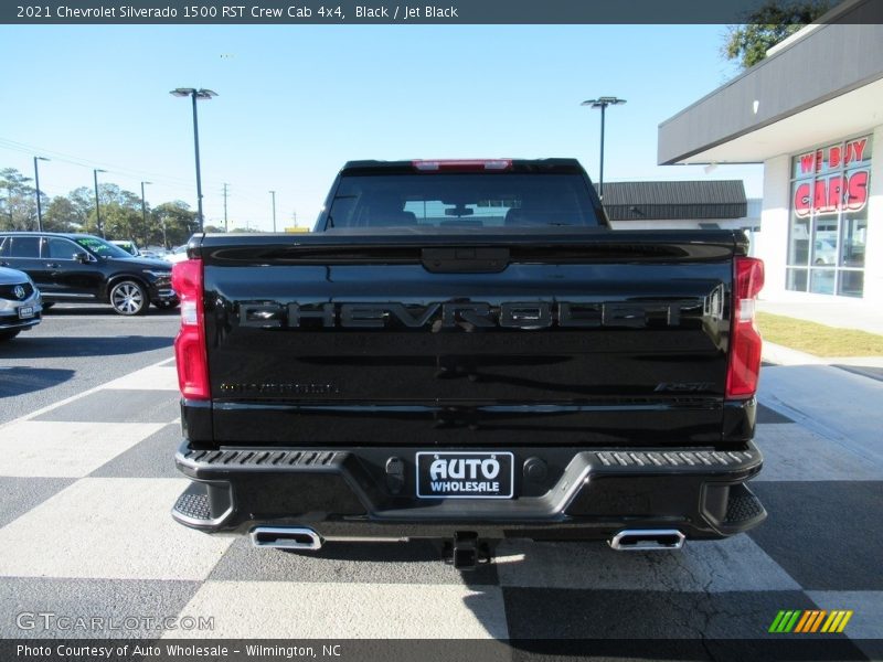 Black / Jet Black 2021 Chevrolet Silverado 1500 RST Crew Cab 4x4
