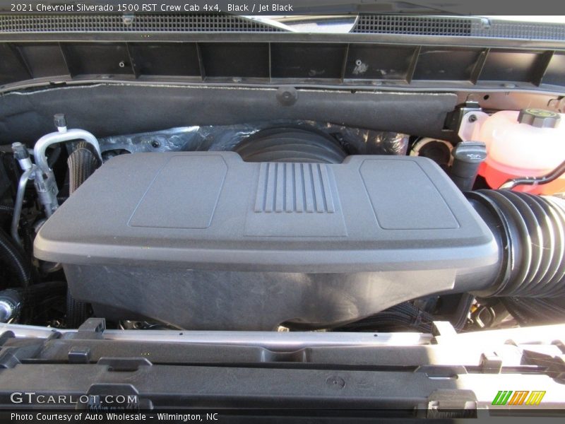 Black / Jet Black 2021 Chevrolet Silverado 1500 RST Crew Cab 4x4