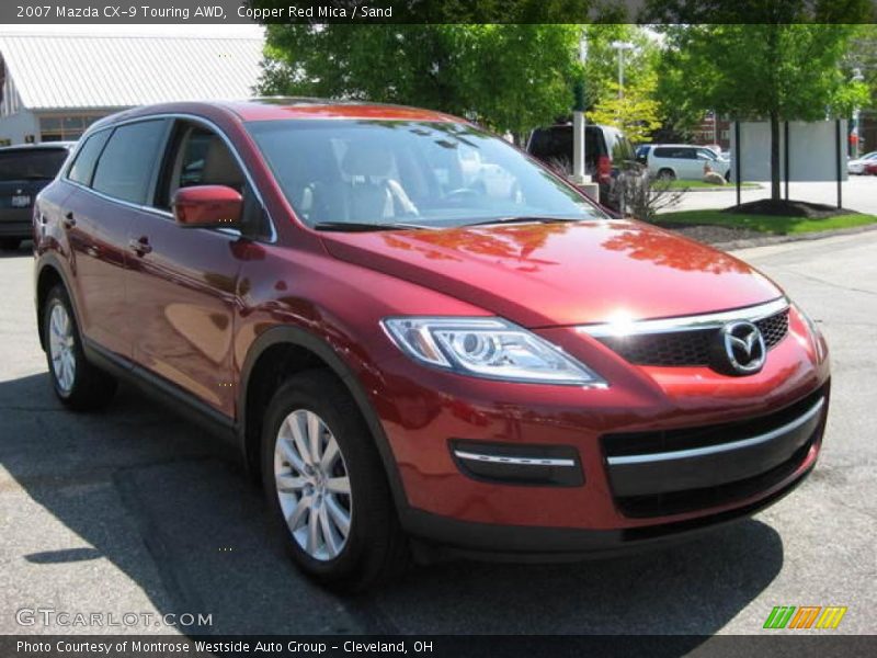 Copper Red Mica / Sand 2007 Mazda CX-9 Touring AWD