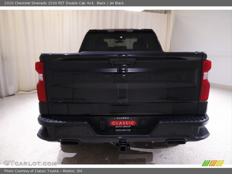 Black / Jet Black 2020 Chevrolet Silverado 1500 RST Double Cab 4x4